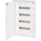 ETI ERP18-4 Rozdzielnia Plastikowa PT 72M 4x18M N+PE IP40 IK10 675X418X120 Drzwi Pełne Metal Biały Dido