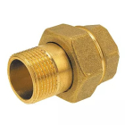 FERRO Śrubunek Mosiężny 1/2" Prosty Z Oringiem