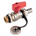 FERRO Kurek Kulowy Spustowy Z Uszczelką Wkrętny 1/2" F-Comfort