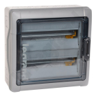 LEGRAND RN65 Rozdzielnia Plastikowa NT 36M 2x18M N+PE IP65 IK09 432X448X161 Drzwi Dymne Szary