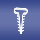 OPATÓWEK USMP 5/100 Uchwyt Kablowy Wbijany Płaski Biały YDYP 5X2.5