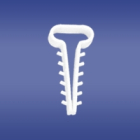 OPATÓWEK USMP 4/100 Uchwyt Kablowy Wbijany Płaski Biały YDYP 4X2.5