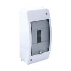 OPATÓWEK RNT-4S Rozdzielnia Plastikowa NT 4M 1x4M N+PE 198X98X84 IP42 Drzwi Dymne Biały