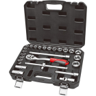 PROFIX Zestaw Kluczy Nasadowych 25 szt. Nasadek I Końcówek 1/2 CRV PROLINE PROMO