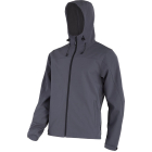 PROFIX Kurtka Softshell Z Kapt. Szara "L" CE Lahti
