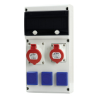 SCAME BLOCK 5 Rozdzielnia Budowlana 10M 3x230V 1x16/5 1x32/5 Seria 632