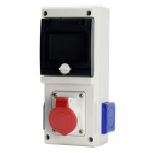 SCAME BLOCK Rozdzielnia Budowlana 2x230V 1x32/5 B1