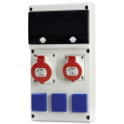 SCAME Rozdzielnia Budowlana 3x230V 1x16/5 1x32/5 + Zabezpieczenia