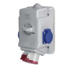 SCAME Zestaw Instalacyjny 0-I 16/5 2xZ/U 230V IP54