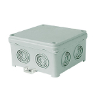SIMET N 80X80F Puszka Instalacyjna NT 83X83X53mm IP54 Z Dławicami Szary