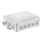 SIMET NS9 Puszka Instalacyjna Naścienna 90X40X135 Szary Z Możliwością Zastosowania Haka HNS FAS