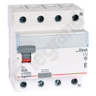 LEGRAND P304 TX3 40A 30mA/AC Wyłącznik Różnicowy 40A 4P 4m 30mA AC 10kA